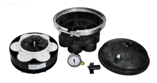 Paramount Leisure Industries Inc. 3 Port Water Valve 2IN Black Ecopool - 004-302-4168-03