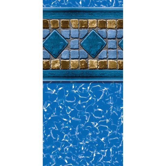 Gli Pool Products 27' Rd 52IN Unibead Lucia Abg Liner Gli - 05-0027RD-LUC-UB-52