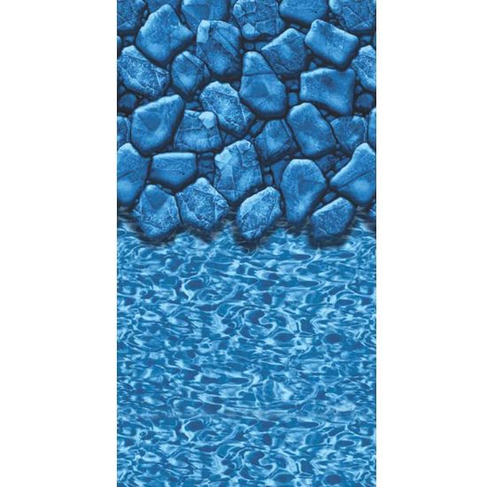 Gli Pool Products 28' Rd 52IN Unibead Boulder Abg Liner Gli - 05-0028RD-BLD-UB-52