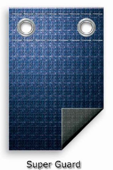 Swimline Corp. 25'X45' Re Superguard Blue Ig Solid Winter 30' X 50' Cover Size W/ Loops And Grommets - CO83050R