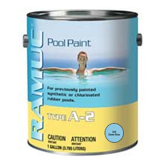 5 Gallon Type A - 2 Rubber Dawn Blue Paint Voc Compliant Ramuc (hm - Flam)y - 962232805