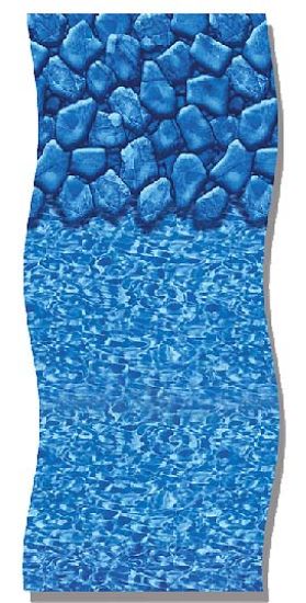 Swimline Corp. 24' Round 48-Inch/52-Inch Abg Liner Overlap Boulder Swirl 2000SWIMLINE 0642424 - LI2448BSO