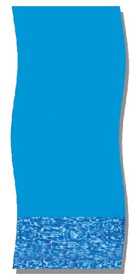 Swimline Corp. 28' Round 48-Inch/52-Inch Abg Liner Overlap Swirl Bottom 2000 Swimline 0802828 - LI2848SB