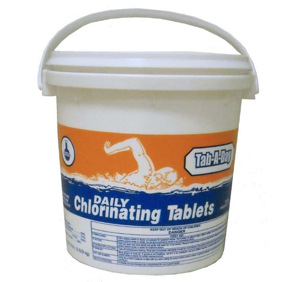 Qualco Inc 8 Lb Coastal Trichlor Tabaday Each (hm - Ox) 62% Avail Chlorine