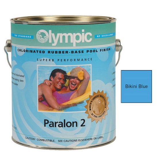 Kelley Technical Coatings Inc. 5 Gallon Paralon 2 Enamel Rubber Base Bikini Blue Olympic Kelley Paint - 292 5 GALLON