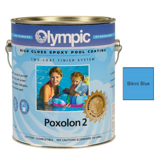 Kelley Technical Coatings Inc. 4GAL Poxolon 2 Epoxy Bikini Blue Olympic KLLY/PLASTIC Cnt - PO22284G