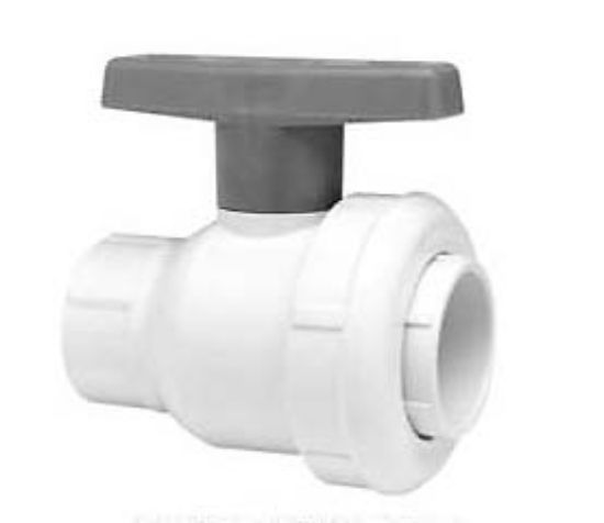 Spears Manufacturing Co 3-Inch Skt Ball Valve Single Entry White Buna Gasket Spears - 2412-030W