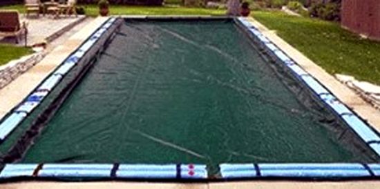 Swimline Corp. 25'X45' Re Ripstopper Grn Ig Solid Winter 30' X 50' Cover Size W/ Loops And Grommets - RIG2545R