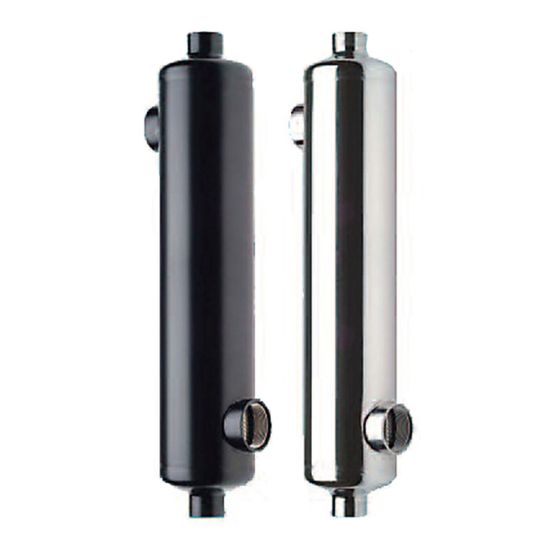 Raypak Inc 245K Btu Indirect Heat Exchanger Up To 22K Gallons Stainless W/ 1.5-Inch Fpt Pool Connect X - 13480