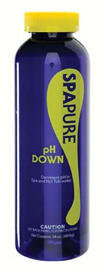 SpaPure 24 Oz Dry Ph Down 12/CS Spa Pure - C002625-CS20B8