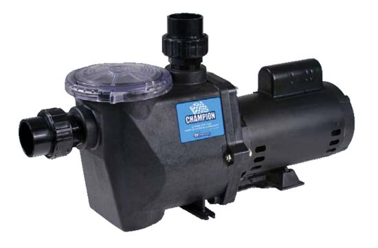 2 HP 230 V Champion Pump Energy Eff Full Rated Ig 2-Inch Slip Unions Nsf Listed Waterway - CHAMPS-120