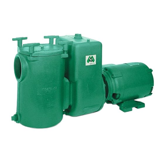 Xylem Inc. 5 HP 200 V 230 V 460 V 3B Pump Commercial 3 Ph Self Prime 4IN Skt X 3IN Fpt Cast Iron Marlow - 1CA001