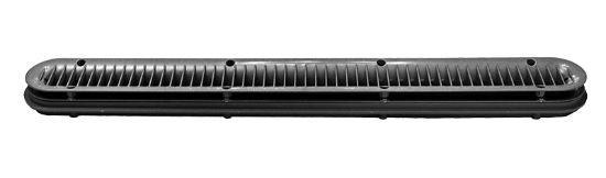 Aquastar Pool Products Inc. 32IN Channel Drain Debris Catcher With Frame Black - 32CDLTFR102