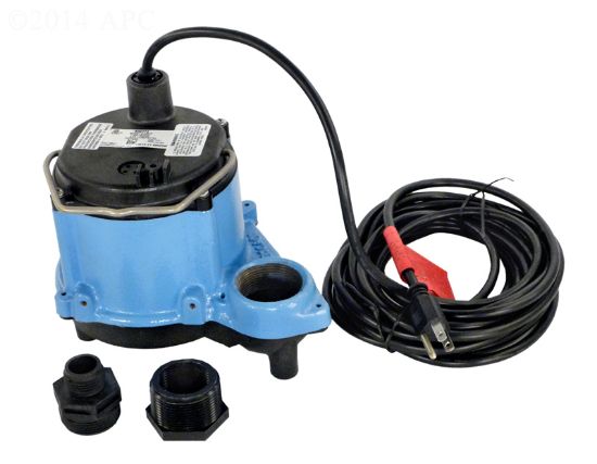 Franklin Electric Co. Inc. 2750 Gph 115 V Big John Sump Pump 25' Cord 506274 1.5-Inch Fpt Little Giant