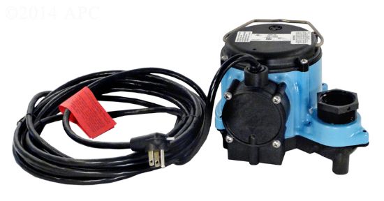 Franklin Electric Co. Inc. 3240 Gph 115 V Big John Sump Pump Automatic 25' Cord 508158 1.5-Inch Fpt Little Giant