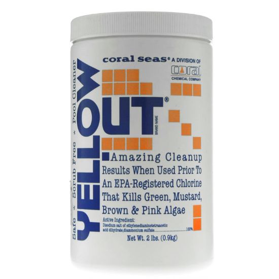 Coral seas 4 Lb Yellow Out For Green Or Mustard Algae
