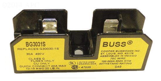 Wes Garde Components 30 AMP Fuse Holder BG3031S