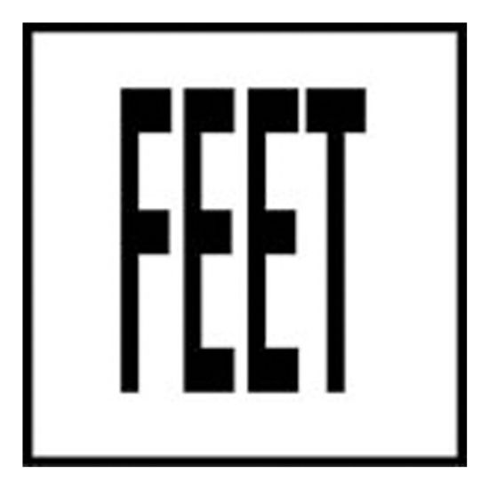 Inlays Inc 6-Inch No Skid Ceramic Feet Tile Tmg Series Inlays Info Tile - C621710