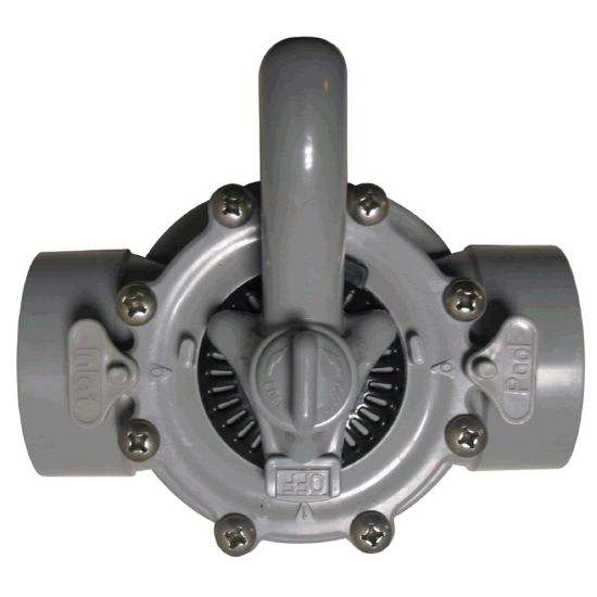 Custom Molded Products Inc. 2WAY PVC Diverter Valve 2-Inch Skt / 2.5-Inch Spigot - 25932-201-000
