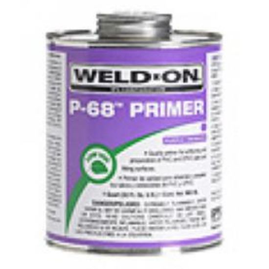 Ips Corporation .5 Pt P68 Clear Primer PVC Cpvc Ips #10213 Low Voc