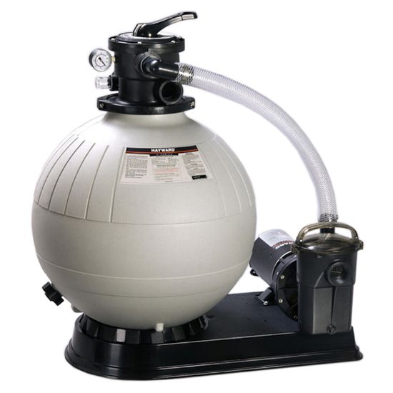 Hayward Industries Inc. 23-Inch E100 W/ 1 1/2 HP Pump Pflo Lx Pump Sand Filter Abg 6' Nema Cord 115 V 1 1/2-Inch Fpt Hose - E2001543S
