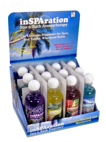 Insparation 9 Oz Asst A Display 12/CS 1 Each Coconut Mango / Cucumber Melon / Eucalyptus Mint / - 210A