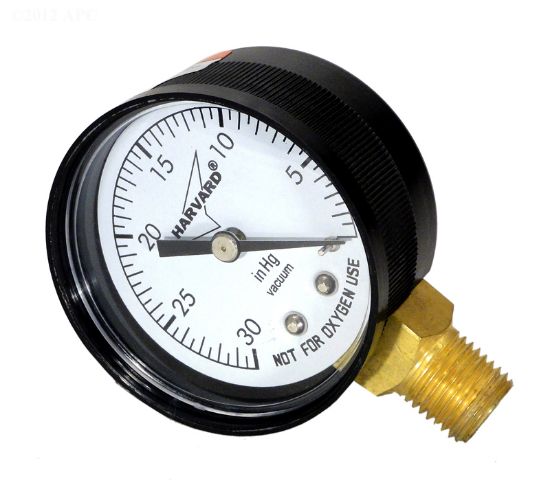American Granby Inc 2-Inch Vacuum Gauge .25-Inch Tap - IPVG302-4L