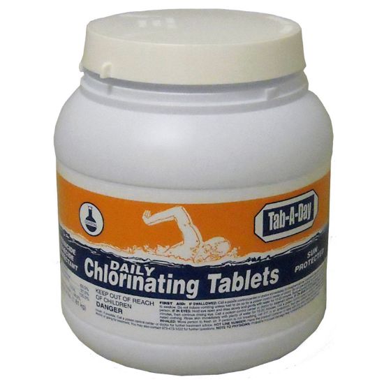 Qualco Inc 4 Lb Coastal Trichlor Tabaday 6/CS (hm - Ox) 62% Avail Chlorine