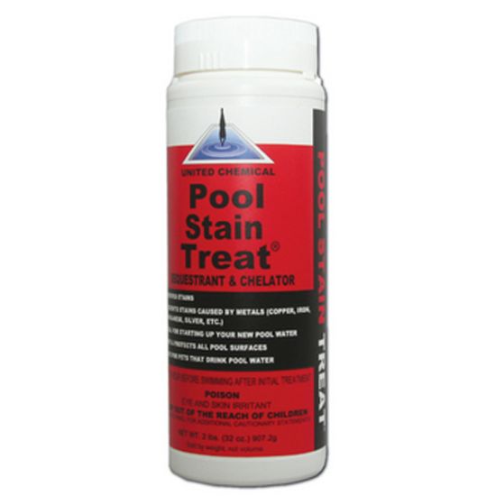 United Chemical Corp. 2 Lb Pool Stain Treat Solution 12/CS United Chemical - PST-C12