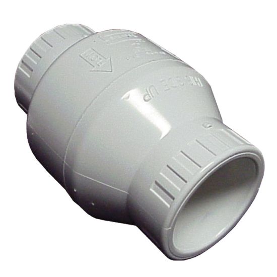 Spears Manufacturing Co 6-Inch Skt Check Valve Utility Swing PVC Spears - S1520-60