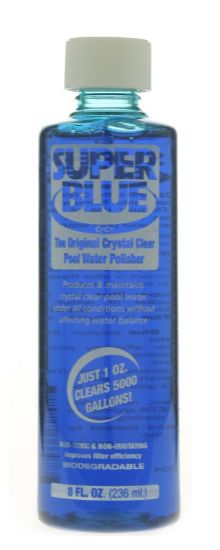 Advantis Technologies 8 Oz Super Blue Water Clarifier 24/CS Robarb - 20152A
