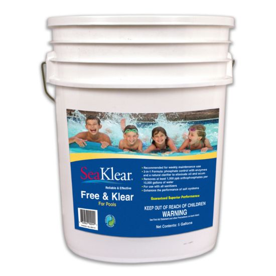Nc Brands Lp 5 Gal Free And Klear Each Seaklear - 1040402
