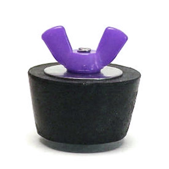 Technical Products # 6 Winter Plug 1-Inch Fitting Colored Wingnut (purple - SP206C