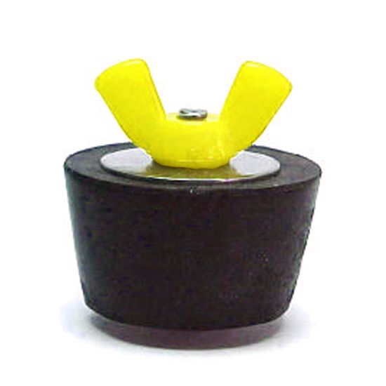 Technical Products # 7 Winter Plug 1.25-Inch Pipe Colored Wingnut (yellow - SP207C