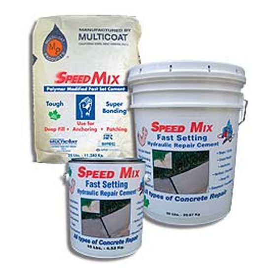 Multicoat Products Inc 25 Lb Speed Mix Fast Set Mortar Repair Multicoat - SPMIX25RSM
