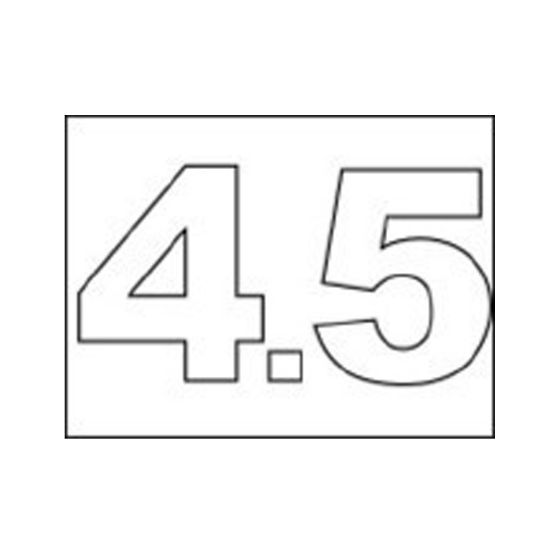 Aquatic Technology # 4.5 English Stencil - 045XXVN0806