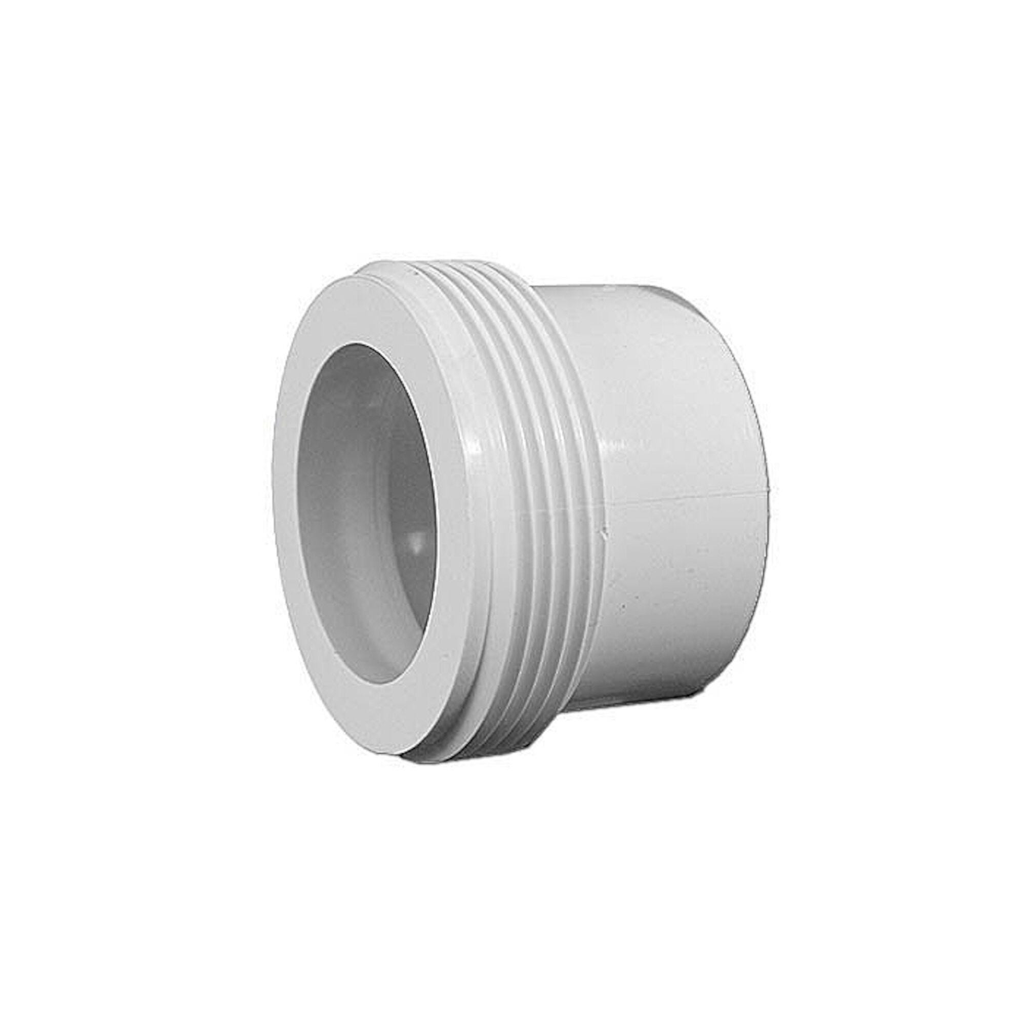 Heater Tailpiece | 2″MBT x 2″S, No O-Ring Groove 0050105020