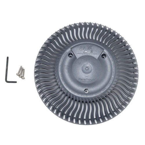 Paramount SDX2 Retro 10" Round Universal Suction Outlet Covers - White