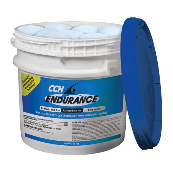 Arch Chemicals Inc 25 Lb Endurance 68% Calcium Hypochlorite Chlorine Tabs (hm - Ox) For Endurance Feeder / Blue Color - 23227