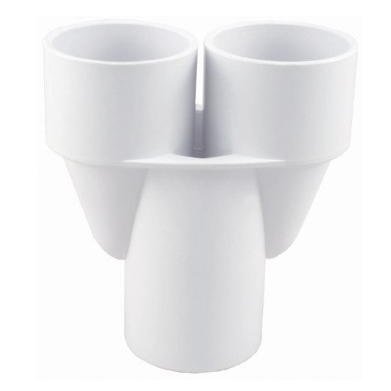 Custom Molded Products Inc. 2-Inch Narrow Wye (2-Inch Slip X 2-Inch Slip X 2-Inch Slip - 21007-000-000