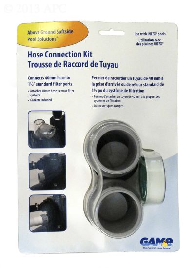 Great American Merchandise & Events Soft Side Pool 4560 40MM Short Connector Kit