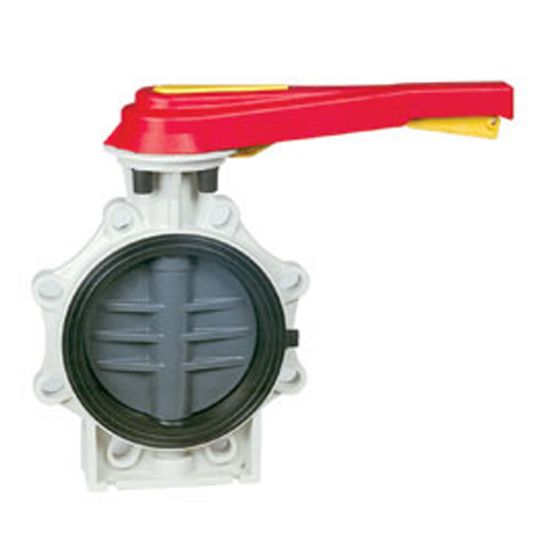Praher Plastics Canada Ltd. 8-Inch K4 Butterfly Valve Viton Seats - 125-861