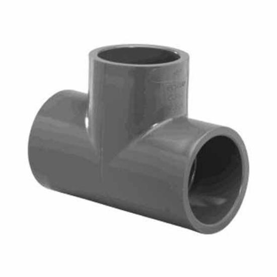 Lasco Fittings Inc .25-Inch Skt Tee Schedule 80 Gray - 801-002