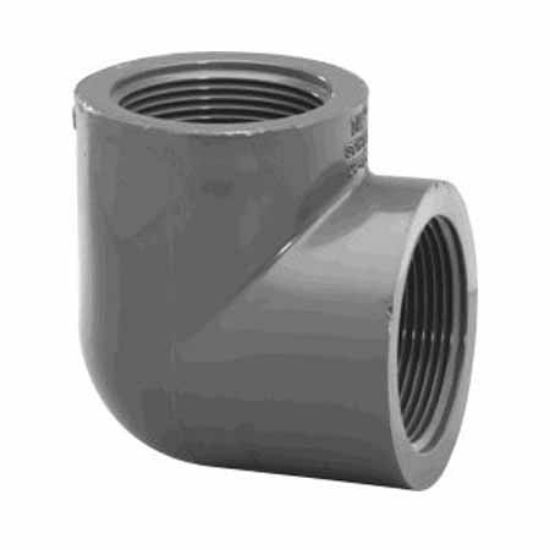 Lasco Fittings Inc .25-Inch Fpt 90 Elbow Schedule 80 Gray - 808-002