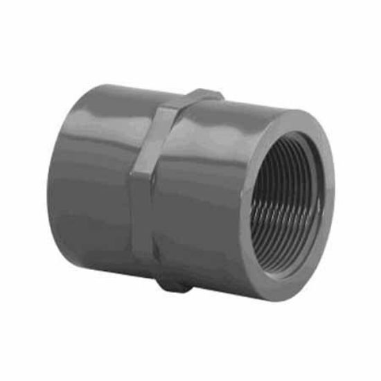 Lasco Fittings Inc .25-Inch Fpt Coupling Schedule 80 Gray - 830-002