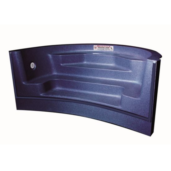 Latham Pool Products Inc. 8' Curved Roman Cantilever Blue Granite - ST8133BG1B