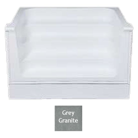 Latham Pool Products Inc. 6' Straight Cantilever Ig Step Grey Granite Triac - STP6CDGG1P