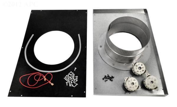 Indoor Vent Adapter Kit, H350FD, Vertical
