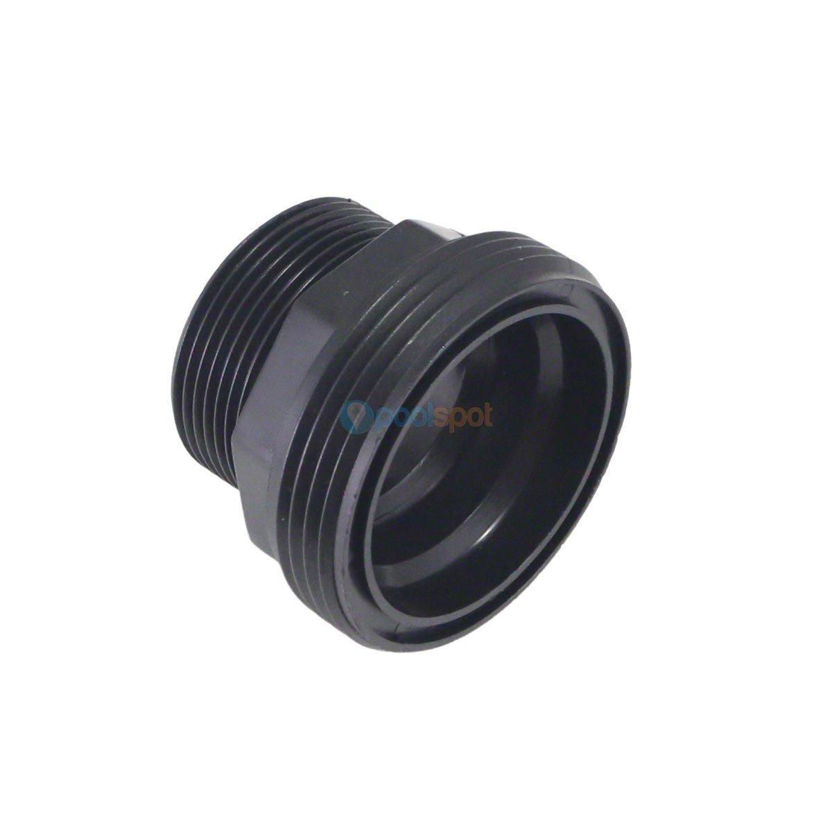 Connector Tail, Black, 40mm / 1½" for Emaux / Zodiac Titan / Pentair Freeflo Multiport Valves