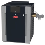 Raypak B-R206A-EP-X Digital ASME Propane Gas Heater, 199K BTU, 120/240 V, Single Phase, Cupro-Nickel Exchanger, 2” Bronze Headers | 017411